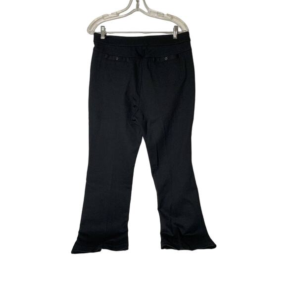 Soft Surroundings Slacks 10P Black High Rise Heavy Weight Stretch Pockets - Picture 2 of 11